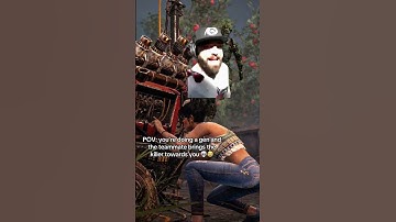 Survivor Brings The Killer 😭🤣 #shorts #foryou #deadbydaylight #dbd #gaming #funny #memes #tiktok