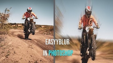 Speed Motion Blur Effect In Photoshop | How To Create Speed Effect