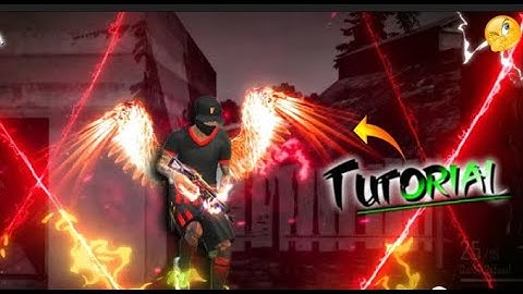 How to Make Moving Character Glow Like Ruok ff || Make Running Character glow effect  Ruok ff