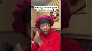 Download Lagu Wenn dein kleiner Cousin in der Schule Ärger bekommt🤦🏾‍♂️#viral MP3