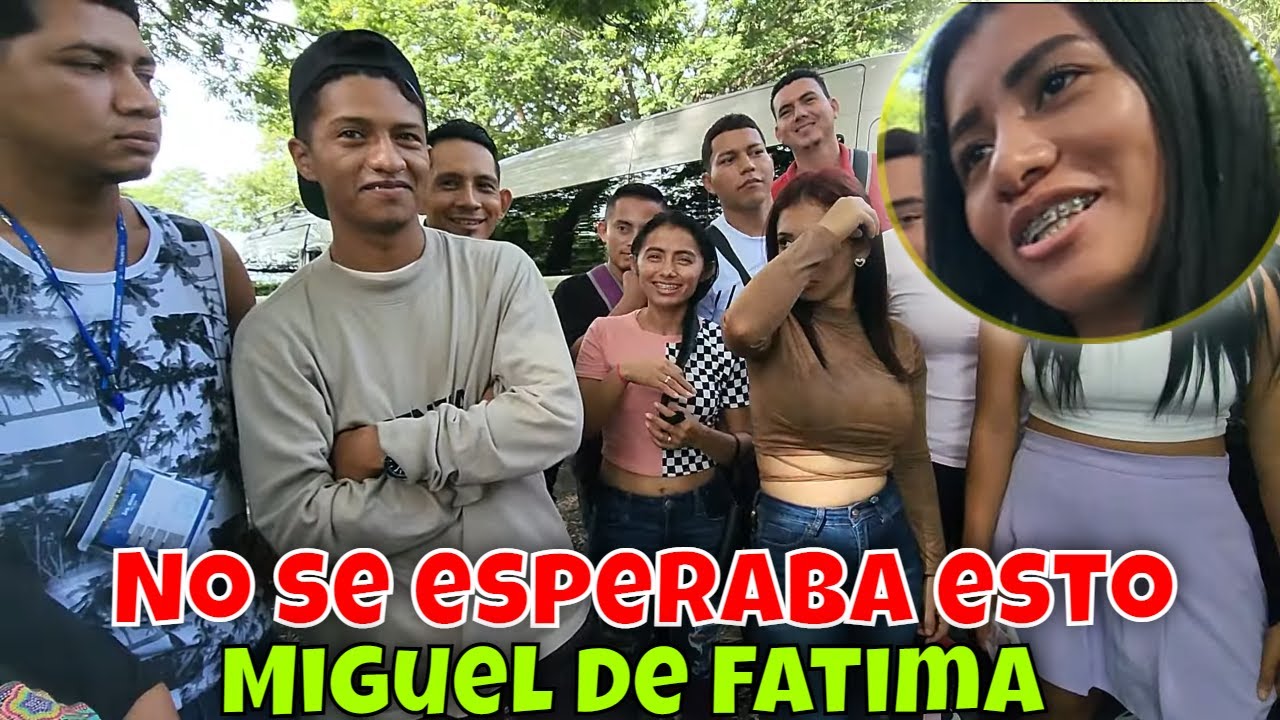 ⁣La cara de Miguel al escuchar lo que Fátima le había dicho. Los Jrs hacen examen de ingles. P 2