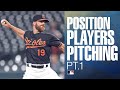 2019 MLB Position Players Pitching (Part 1) | MLB Highlights