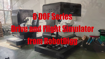 RobotDigg 6 DOF basic drive and flight simulator