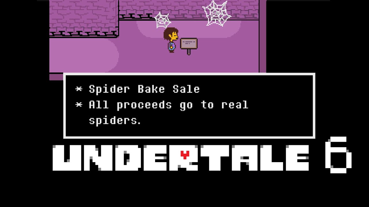 IGP Undertale (Blind) 6: The Spider Bake Sale! - YouTube