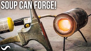 MAKING A FORGE THAT FITS IN A BACKPACK!!!