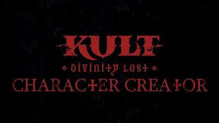 Character Creation Kult Divinity Lost