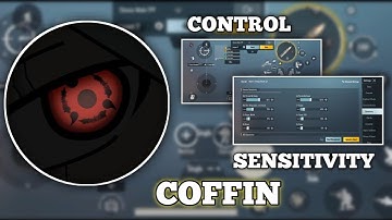UPDATE 2.1 COFFIN CONTROL CODE AND SENSITIVITY CODE BGMI 4 FINGER LAYOUT STAR RAJ BGMI @CoffinYT