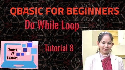 DO WHILE STATMENT | DO WHILE COMMAND#qbasic #computereducation #youtubevideos #trendingvideo#youtube