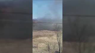Tornado in Magadan region