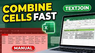 TEXTJOIN in Excel for Beginners |  Logistics and Supply Chain | Complete Guide