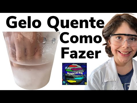 Vídeo: Como Fazer Gelo Quente