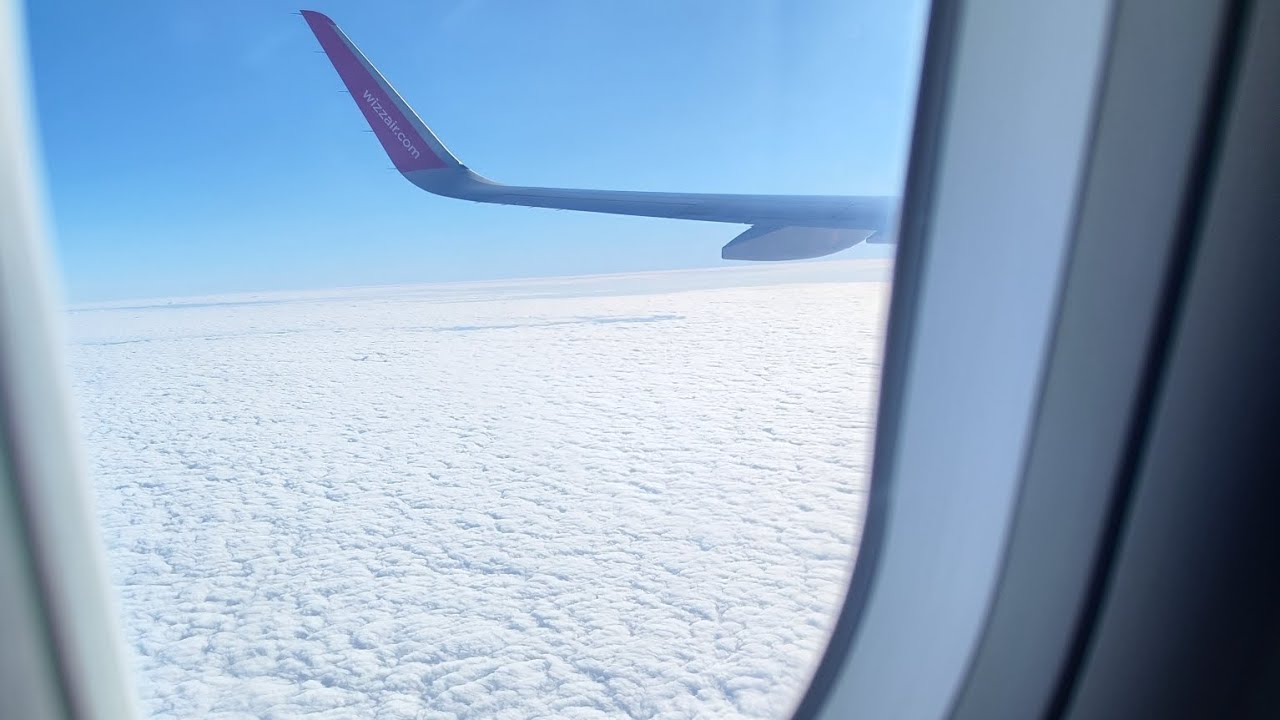 الاقلاع من مطار برج العرب بالإسكندرية الي مطار أبوظبي الدولي طيران Wizz air