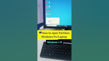 🔥windows amazing trick| Disk partition open shortcut#shorts