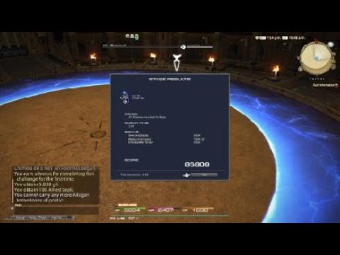 Ffxiv Blu Masked Carnival 21 Youtube