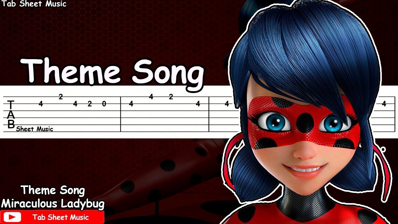 partition guitare miraculous ladybug