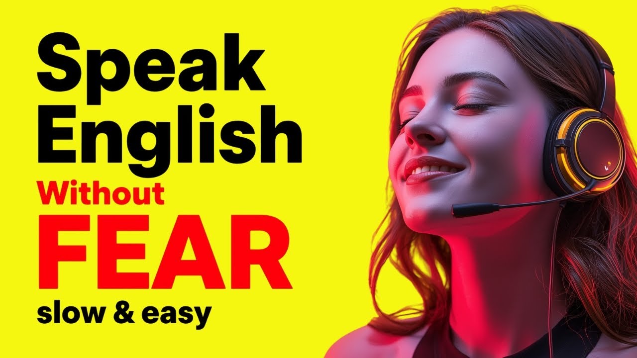 How to Speak English Without Fear | 7 Secrets for Beginners | Slow ...