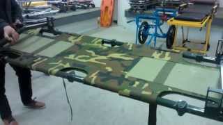 D4 Aluminum Alloy 4 Folding Stretcher