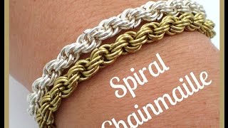 Must Know Monday (10/3/16) Spiral Chainmaille