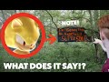 SUPER SONIC LEFT ME A NOTE IN REAL LIFE! *What Does It Say?*