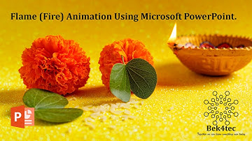 Candle Lighting Animation (Free Fire 3d Animation) Using PowerPoint Application.