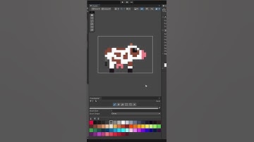 HOW TO MAKE A PIXEL ART COW IN UNITY AND PROTOSPRITE #2d #assetstore #pixelart #unity