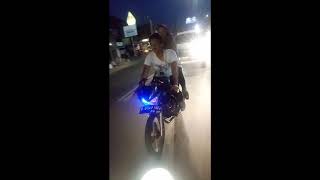 Ngajarin Cewe Naek Motor Vijar