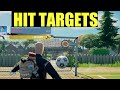 hit targets with a soccer ball toy Location - fortnite