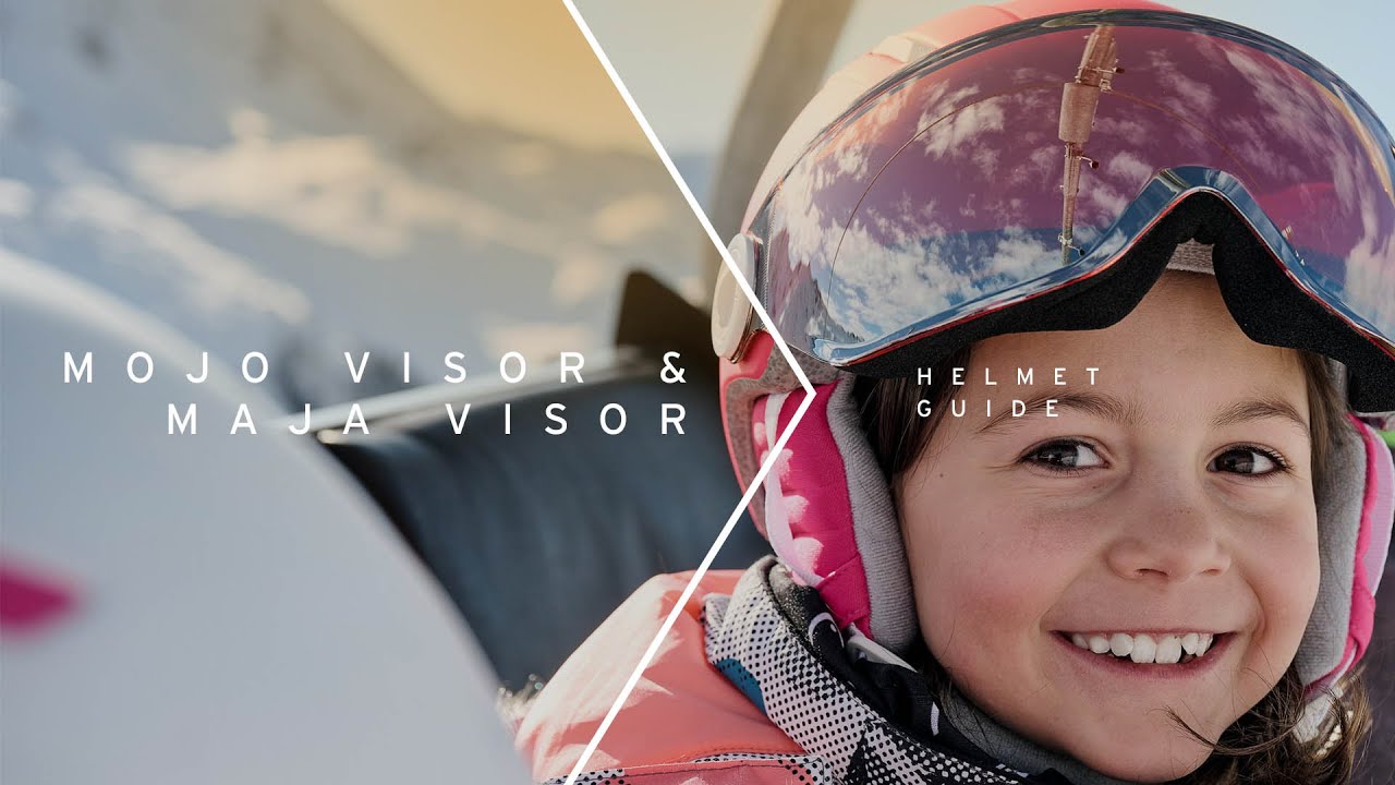 MOJO & MAJA VISOR Kids Visor Ski Helmet - HEAD - YouTube
