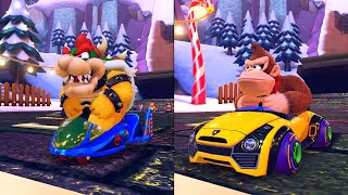 Mario Kart 8 Deluxe NEW DLC Tracks - Moon Cup (2 Players)