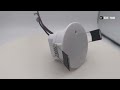 Standalone Occupancy Sensor Microwave Sensor With DIP Switch | Photocell, Sensitivity, Delay Time