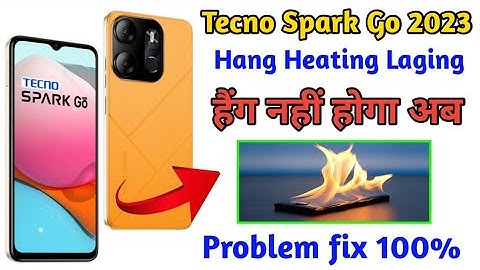 Tecno spark go 2023 Hang problem solve 2024 || How to solve Hang problem in Tecno spark go 2023