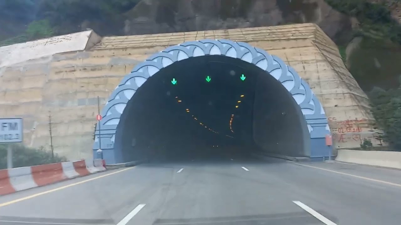 تابعو جولة رائعة عبر أطول أنفاق الجزائر CHIFFA TUNNELS