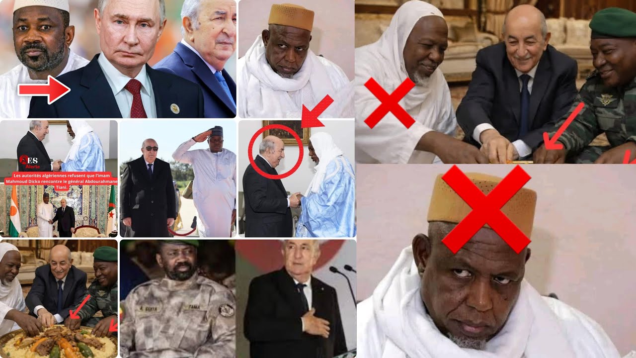 🔴Президент Алжира🇩🇿 отказывается разрешить имаму Махмуду Дико встретиться с генералом Абдурахмано...