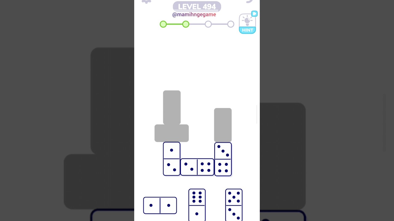 Ayo Pasang Domino - Connect Puzzle Image Level 494 