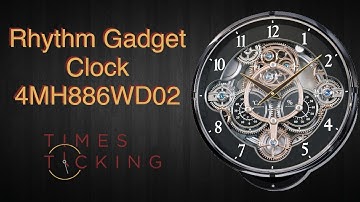 Rhythm Gadget Clock 4MH886WD02