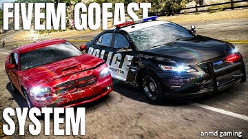 [ESX/QBCORE/OX] - FiveM GOFAST Script | GTA RP