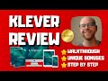 Klever Review - 🚫WAIT🚫DON&#39;T BUY KLEVER WITHOUT MY BONUSES 🔥