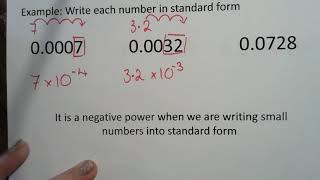 DELTA - Week 6 Lesson 1 - Year 9 & 10 Remote Learning - Standard Form Conversions