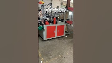 Experience the Efficiency of Our Bottom Sealing Bag Making Machine – Automated Production