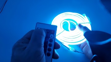 Sunlight Neon Şerit Led Işık 3 Çip RGB 5 Metre KUMANDALI 220V