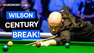 Gary Wilson Starts Fast in the Final with A First Frame Century! | Scottish Open | Eurosport Snooker