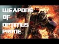 Weapons of Optimus Prime | Transformers
