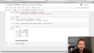 Tutorial Python na prática - Pandas - Aula 1 - Curso de python