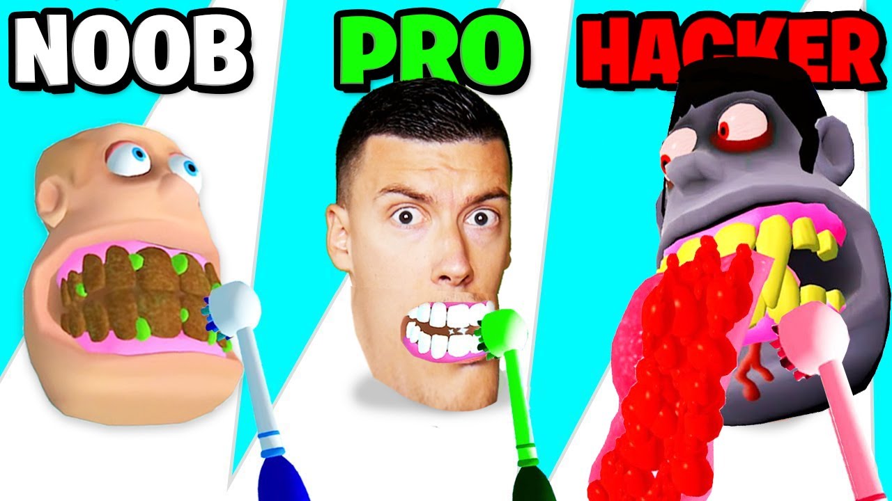 LA MEILLEURE ÉVOLUTION DE LAVAGE DE DENT ! (Teeth Run!)