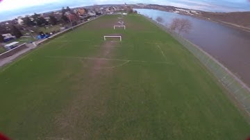 FPV - First Power Loops - Stormy Wind - GoPro Hero 4 Session