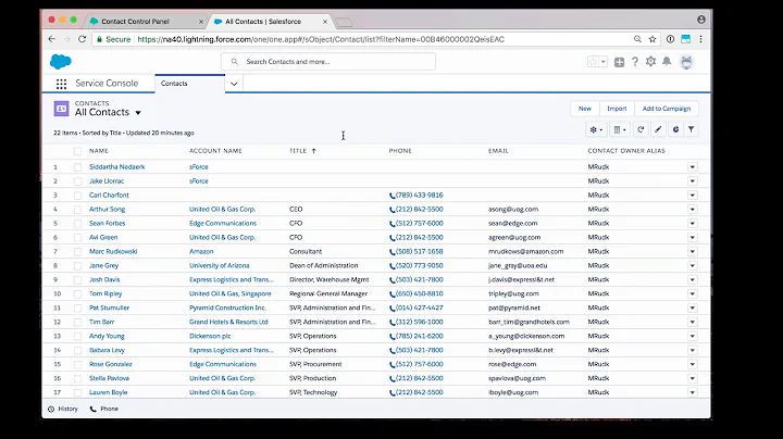 Amazon Connect CTI Adapter for Salesforce - Amazon Web Services