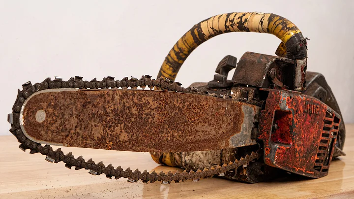 Full Restoration of a Rusty 50-Year Old Chainsaw | STIHL 020AVP Revived After Decades
