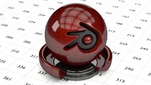 Blender Cycles Red Car Shader