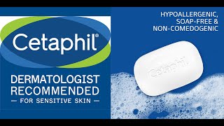 CETAPHIL Gentle Cleansing Bar 45 oz Bar Pack of 3 Nourishing Cleansing