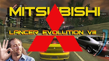 Mitsubishi Lancer Evolution 8 Drag Race NFS Underground 2